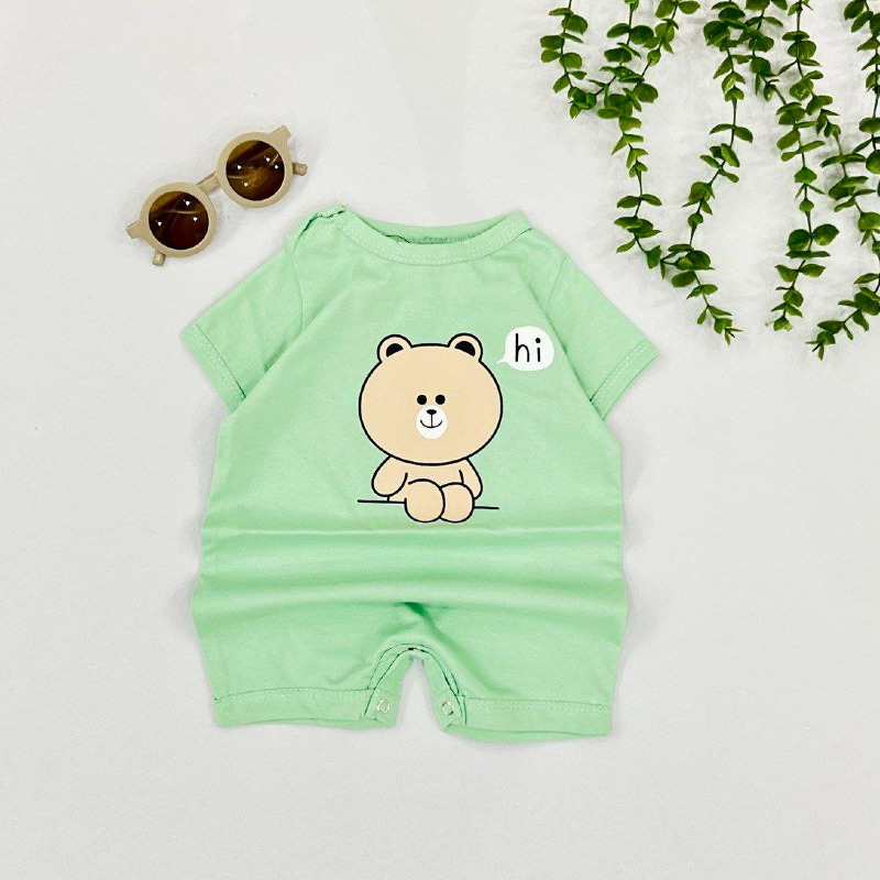 4007 رامپرهای آستین کوتاه baby gap (پک۵عددی)
