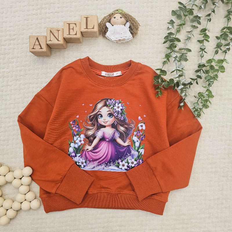 کراپ های دخترانه آستین بلند با فینگر ( کد 1006 ) پک 4 عددی