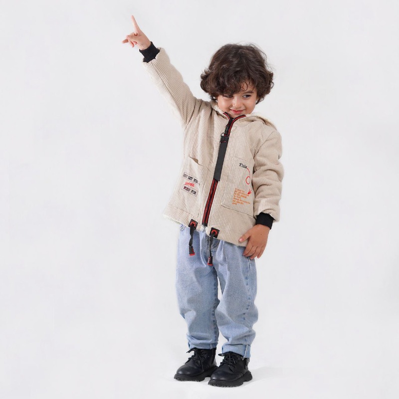 کاپشن کبریتی گلدوزی (کد 7009) 