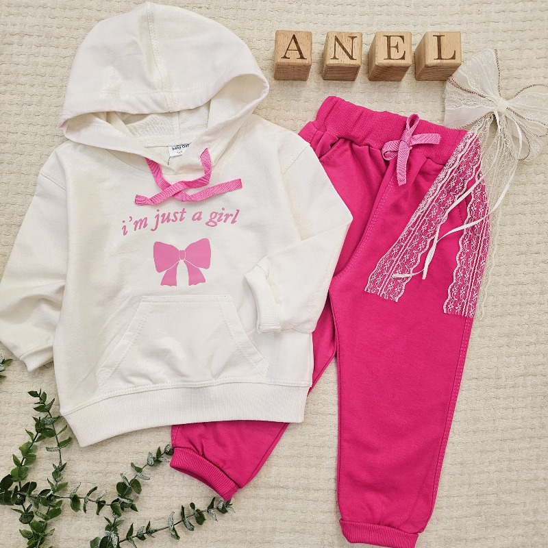 4004 هودی شلوارهای baby gap , پک3عددی