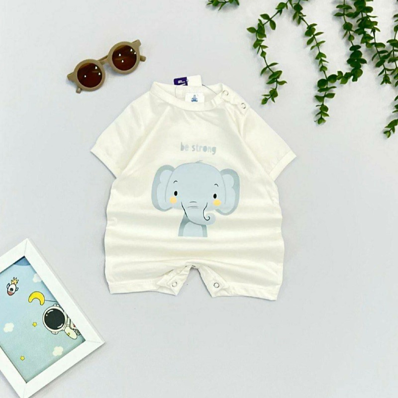 4001 رامپرهای آستین کوتاه baby gap (پک۵عددی)